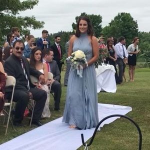 Slate Blue long dress